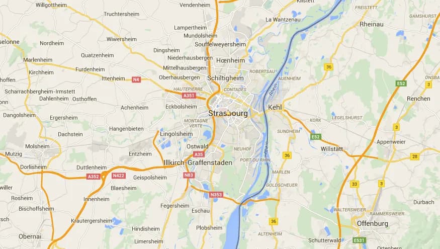 Carte de l'emplacement
